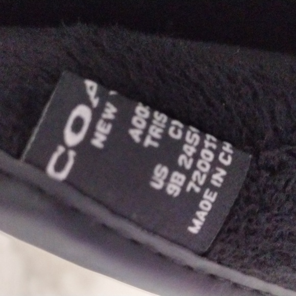 Coach plaid tie back weather boots. - Picture 9 of 9